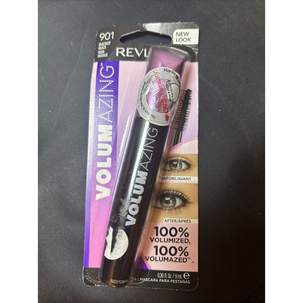 Revlon Volumazing Mascara 901 Blackest‎ Black New Seale